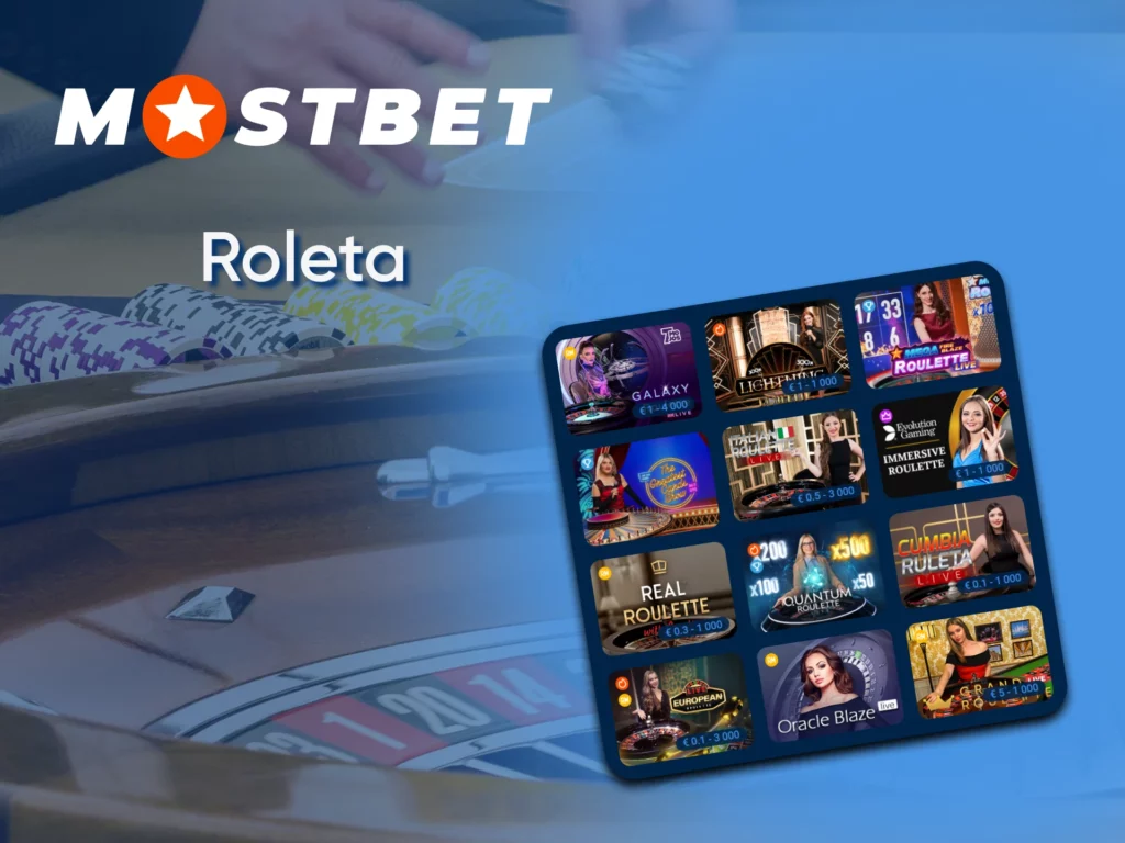 mostbet Roleta europeia