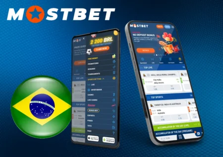 Aplicação Mostbet no telemóvel no Brasil